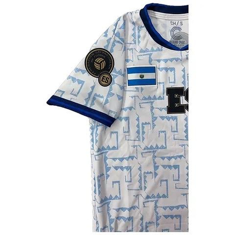 El Salvador La Selecta Compression Jersey - Unisex Short Sleeve Polyester Shirt