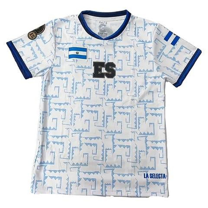 El Salvador La Selecta Compression Jersey - Unisex Short Sleeve Polyester Shirt