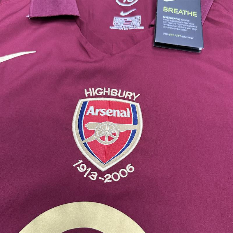 Camiseta Retro Arsenal Roja – Henry #14,